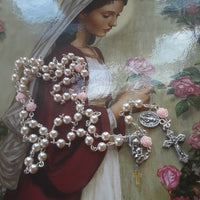 Swarovski pearl Rosary