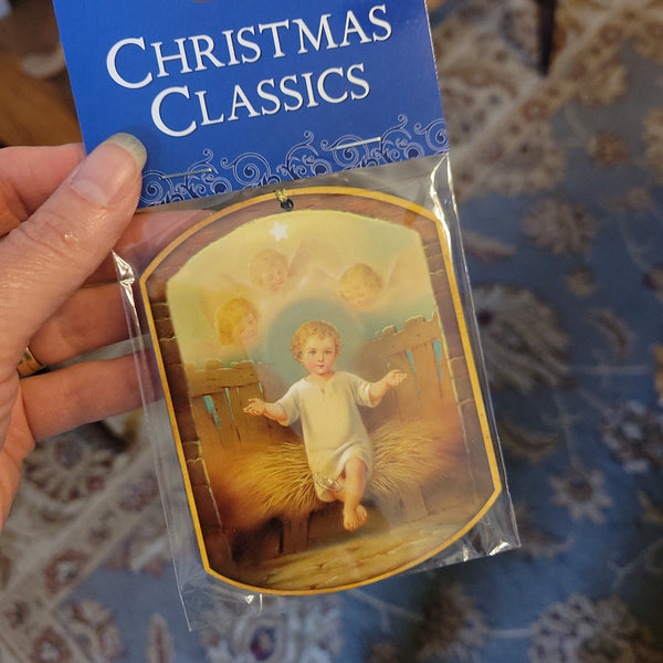 Baby in Manger Ornament