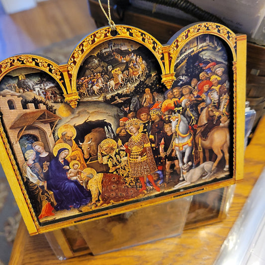 Adoration of Magi ornament