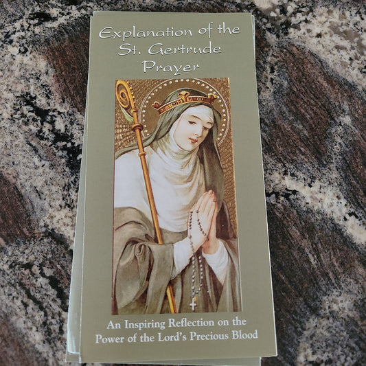 Explanation of St Gertrude Prayer to Save Holy Souls in Purgatory