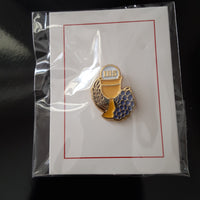 First Communion pins Gold & Color