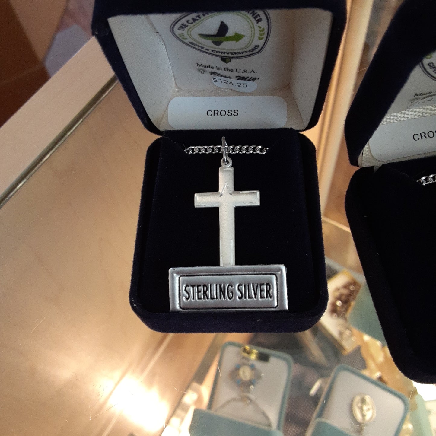 Cross Engraved