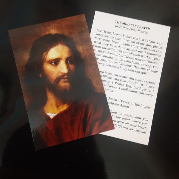 Miracle Prayer card
