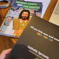Adoring Christ with the Saints Catholic Sprouts