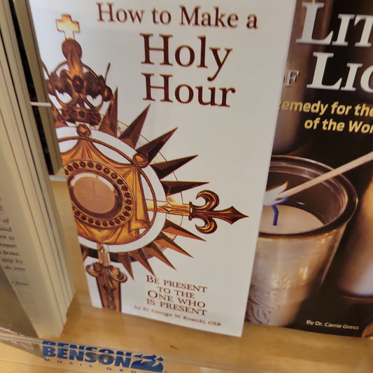 How to Make a Holy Hour Pamphlets