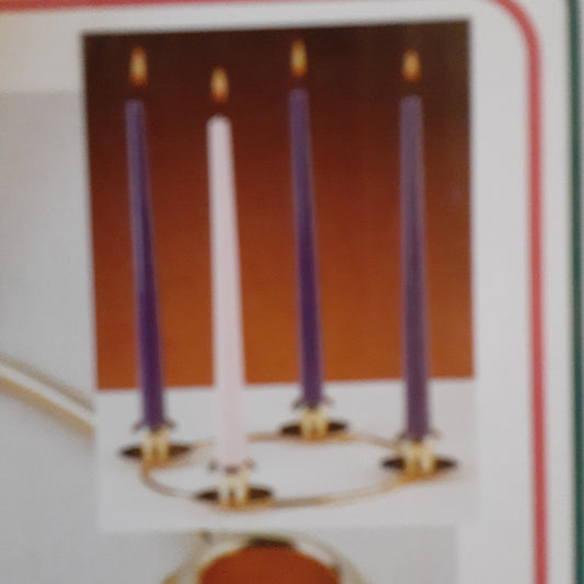 Brass Advent Wreath Ring