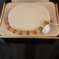 Topaz Rosary bracelet