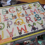 Giant Floor Puzzle Shining Light Dolls