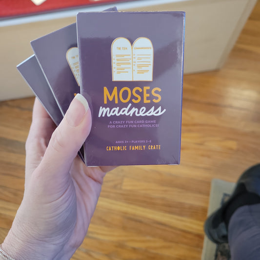 Catholic Family Crate - "Moses Madness" Card Game