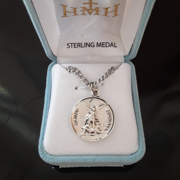 St Michael Medal with Prayer