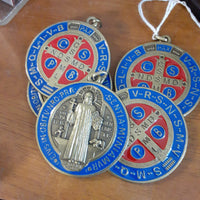 Large St Benedict Medal, St Benedict Cross Medal for Home