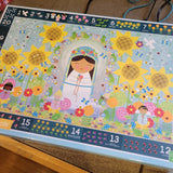 Giant Floor Puzzle Shining Light Dolls