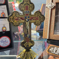Standing budded crucifix