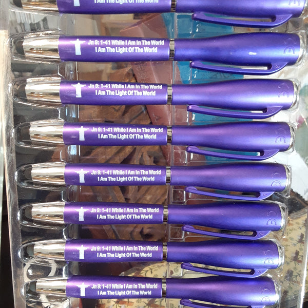 Purple Pen, “ I am the light of the world