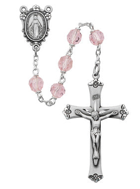 7MM  Tincut crystal Rosary