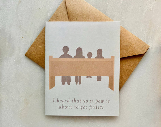 Catholic Card Co. - Catholic Baby Card | New Baby | Pregnancy Card