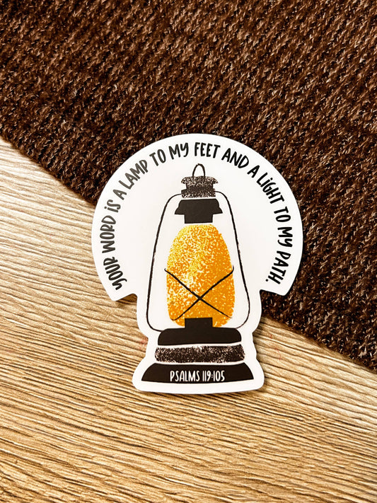 Light To My Path Sticker