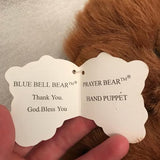 Blue Bell Bear Hand Puppet