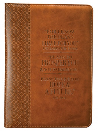 Brown Journal “ For I Know”