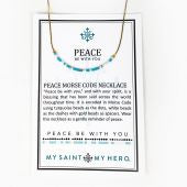 Peace Be With You Necklace