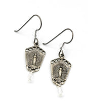 MG Rosary - Vintage Style Miraculous Medal Earrings