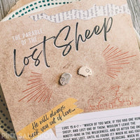I Am His Sheep Stud Earrings