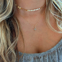 true by kristy jewelry - Starlight CZ Necklace Gold Filled