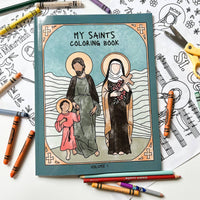 The Little Rose Shop - Catholic Coloring Book