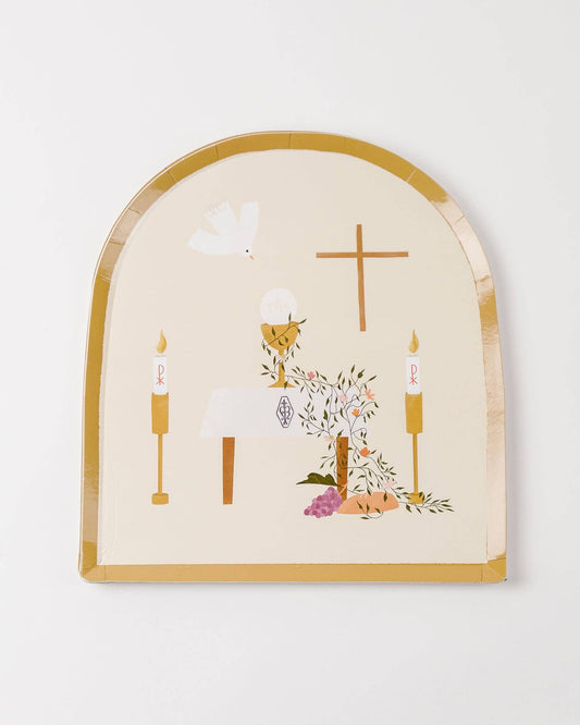 Be A Heart - Communion Dinner Plates | Gift | Catholic Sacrament Party