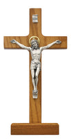 Walnut standing Crucifix