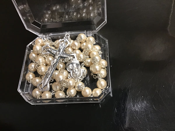 Large pearl Rosary