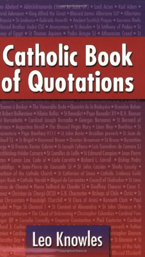 Catholic Book of Quotations