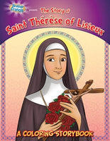 The Story of Saint Therese of Lisieux Coloring Book