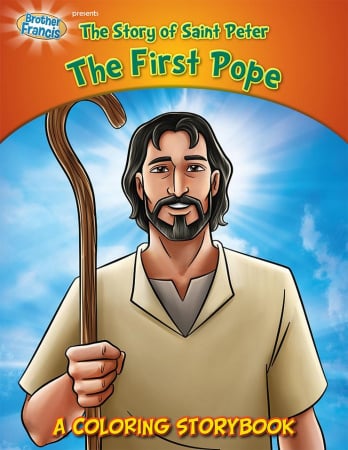 The First Pope St Peter Coloring Book