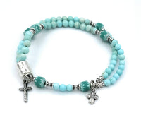 Genuine Turquoise Wrist Rosary
