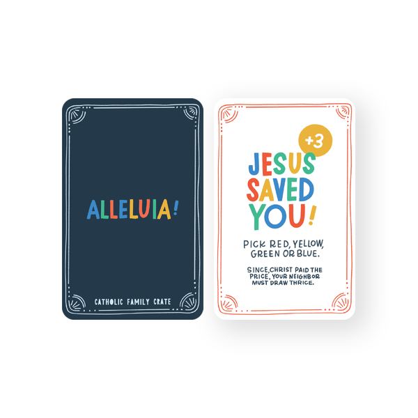 Catholic Family Crate - "Alleluia" Card Game