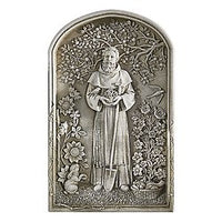 Saint Fiacre Garden Plaque