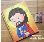 Coloring Book Adoration Catholic Sprouts
