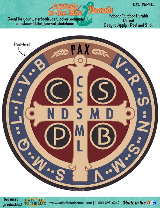 St Benedict Decal