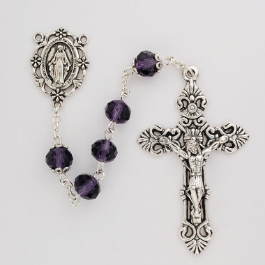 Crystal Amethyst Rosary