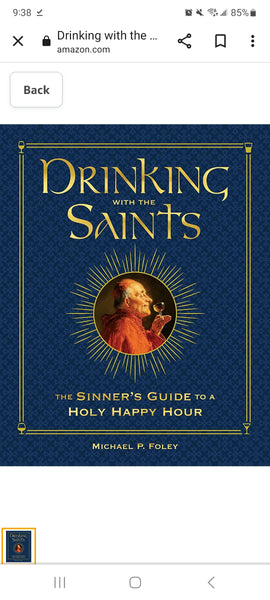 Drinking with The Saints The Sinner's Guide to a Holy Happy Hour by Foley