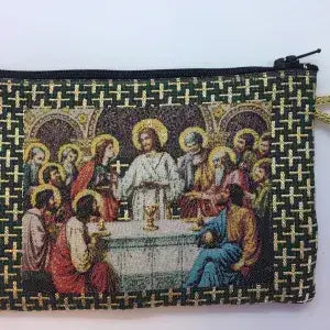 MD Last Supper Rosary Pouch     (4" x 6")