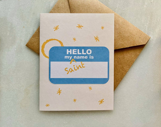 Catholic Card Co. - Confirmation Saint | Catholic Confirmation Card