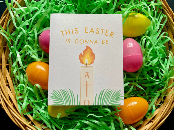 Catholic Card Co. - Easter is Fire | Catholic Easter Card