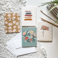 The Little Rose Shop - Scripture Encouragement Card Set (4 Cards)