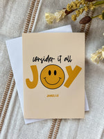 Consider It All Joy Greeting Card
