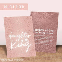 Daughter of the King Double Sided Print