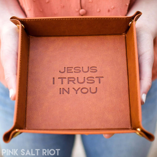 Jesus I Trust in You Valet Tray
