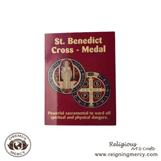 St. Benedict Cross Medal  Pamphlet