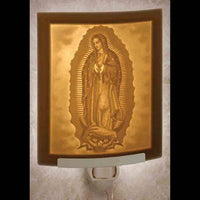 The Porcelain Garden Inc. - Our Lady of Guadalupe Curved Night Light